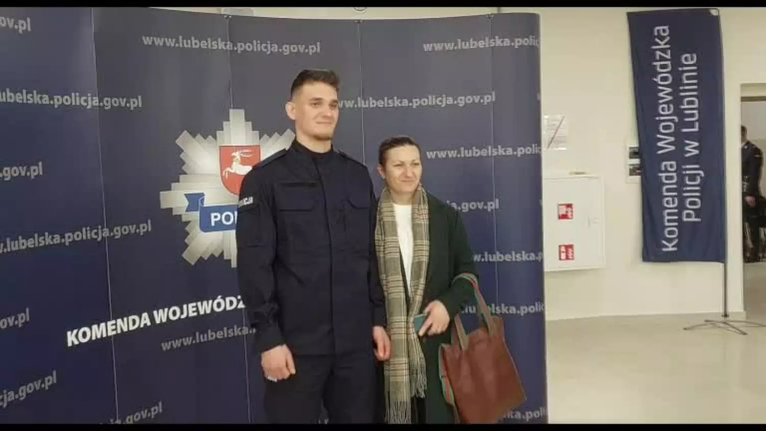 Nowi funkcjonariusze w szeregach policji lubelskiej [WIDEO]