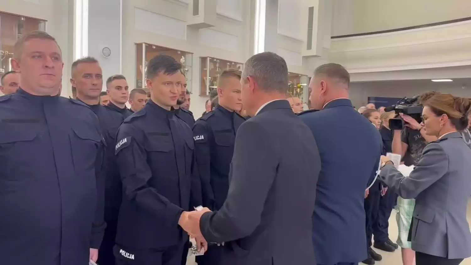 Region. Ślubowanie nowych funkcjonariuszy. Były też odznaczenia i awanse