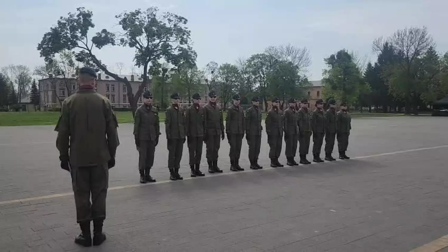 Przegląd Musztry Klas Wojskowych w Chełmie [FILM]
