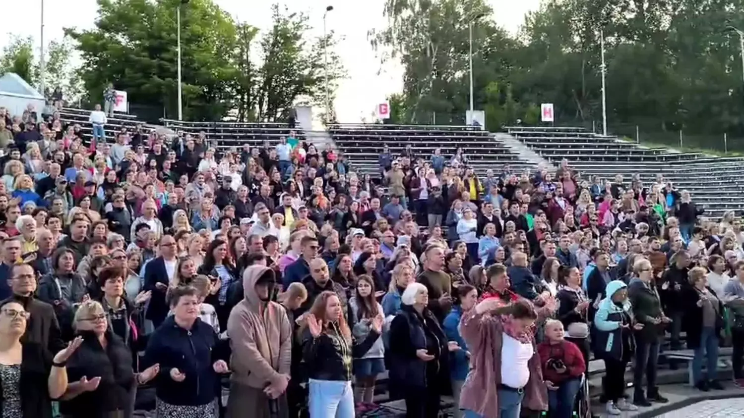 Chełm. Wieczór chwały "W Nim jest życie" w Amfiteatrze w Kumowej Dolinie [FILM]