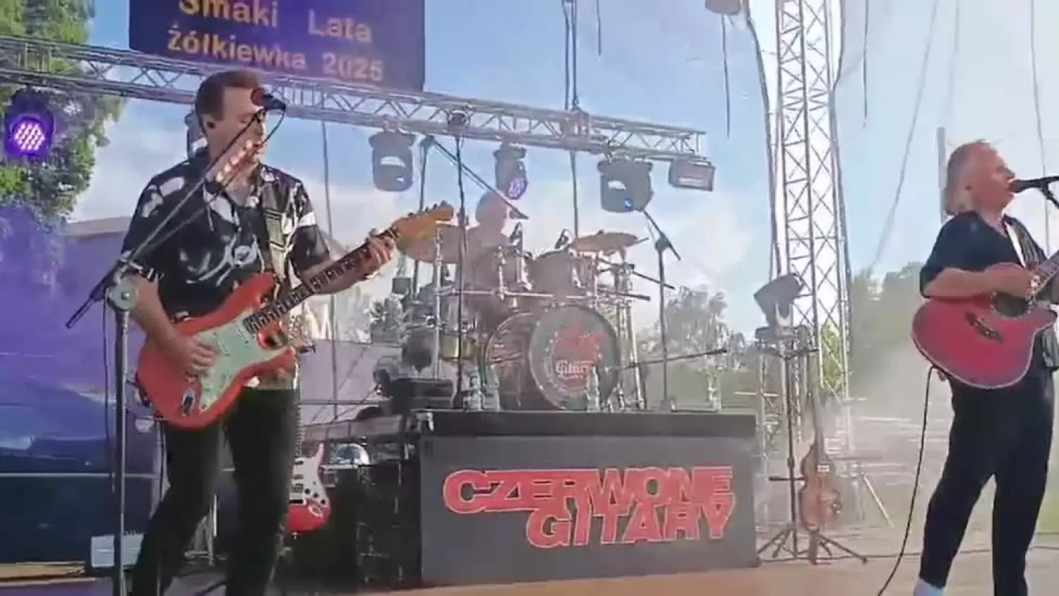 Biesiada Wakacyjna II Festiwal „Smaki Lata”. Na scenie Czerwone Gitary  [FILM]