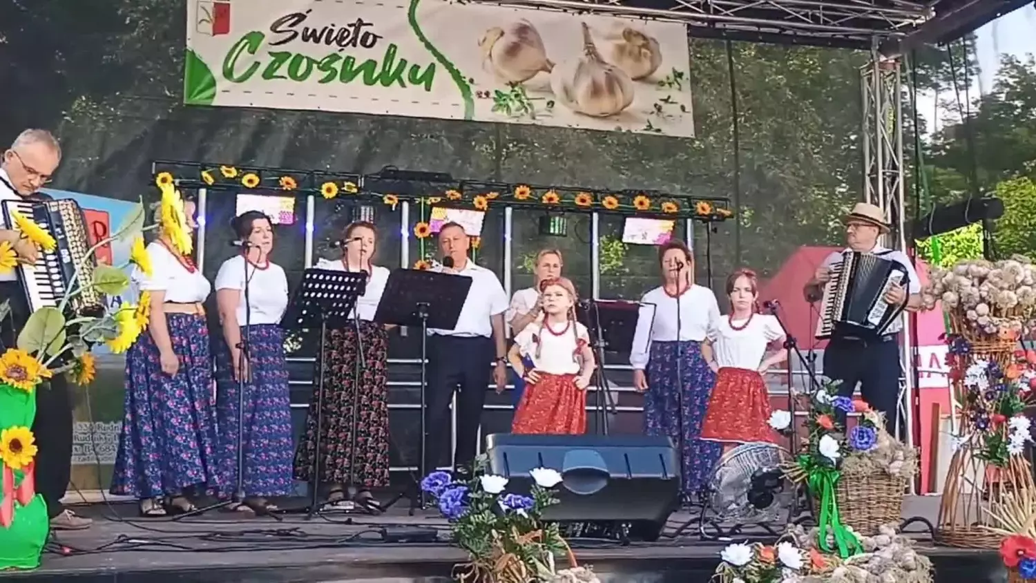 Gm. Rudnik. Smakowite Święto Czosnku w Płonce 2025 [FILM]