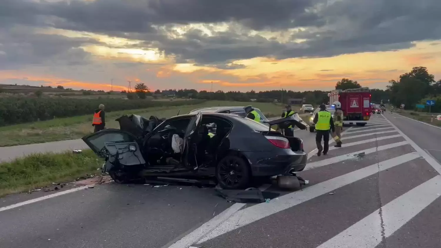 Makabryczna czołówka w Dziecininie. Nie żyje 61-letnia kobieta [FILM]