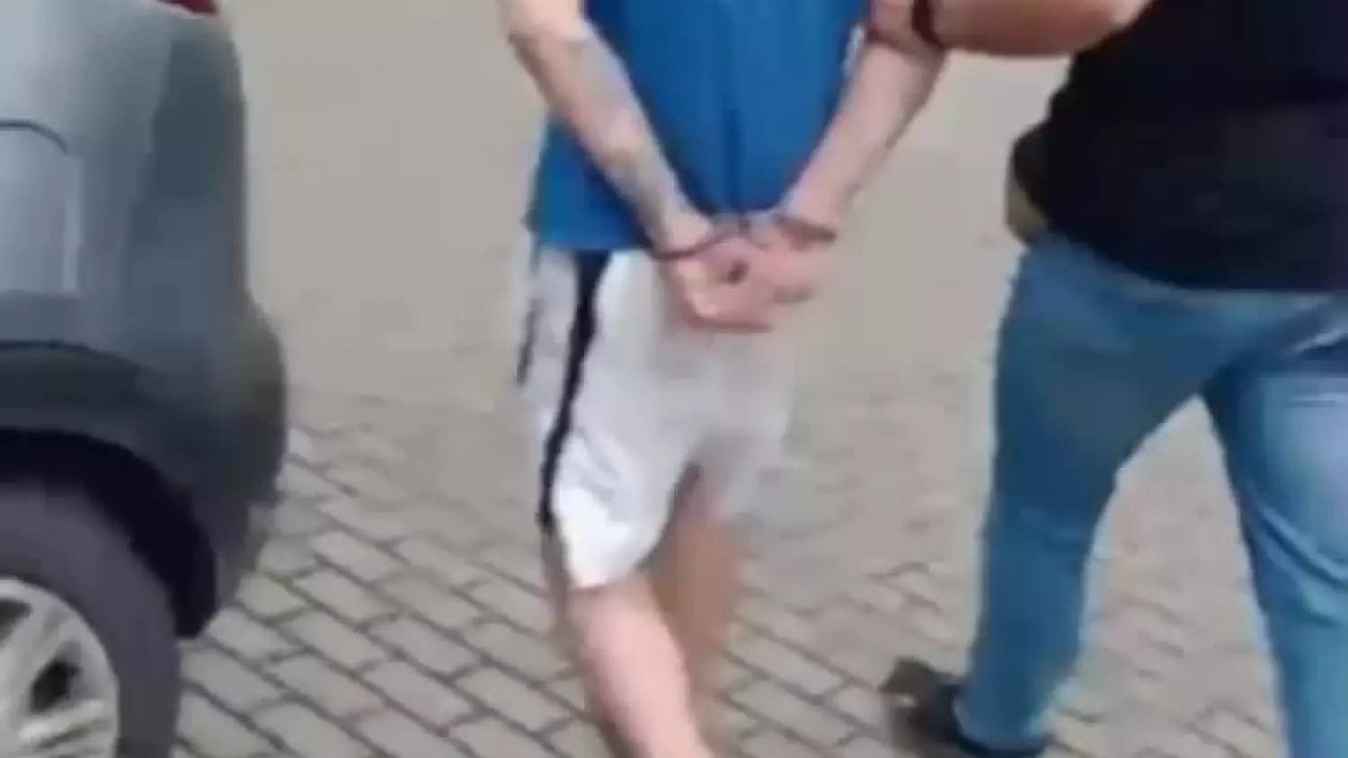 Krasnystaw. Groził nożem klientowi banku [FILM]