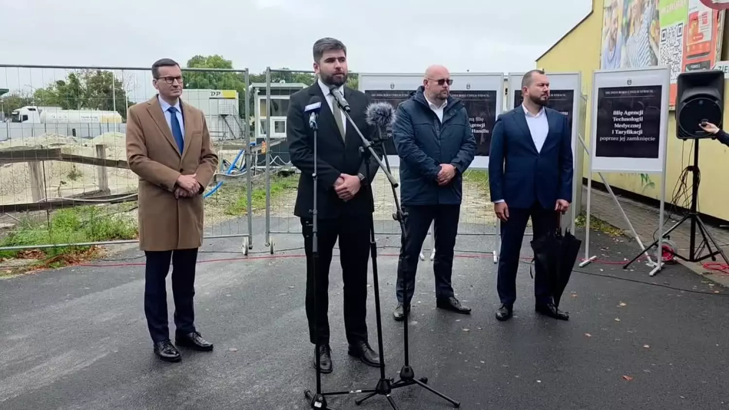 Chełm. Konferencja prasowa w sprawie programu Fabryka z udziałem Mateusza Morawieckiego [FILM]