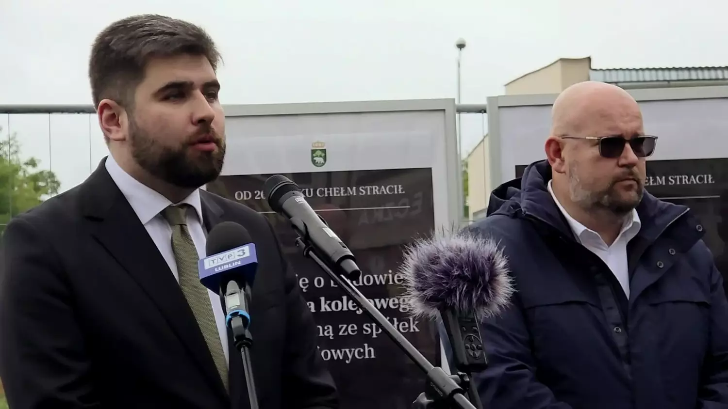 Chełm. Konferencja prasowa w sprawie programu Fabryka z udziałem Mateusza Morawieckiego [FILM]