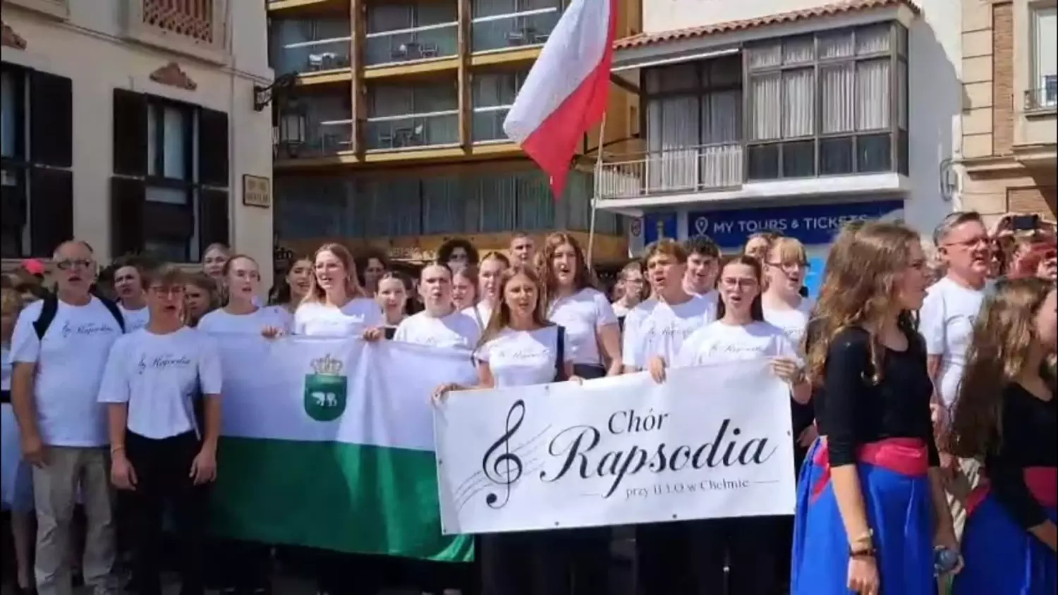 Chór Rapsodia z II LO w Chełmie w Hiszpanii [FILM]